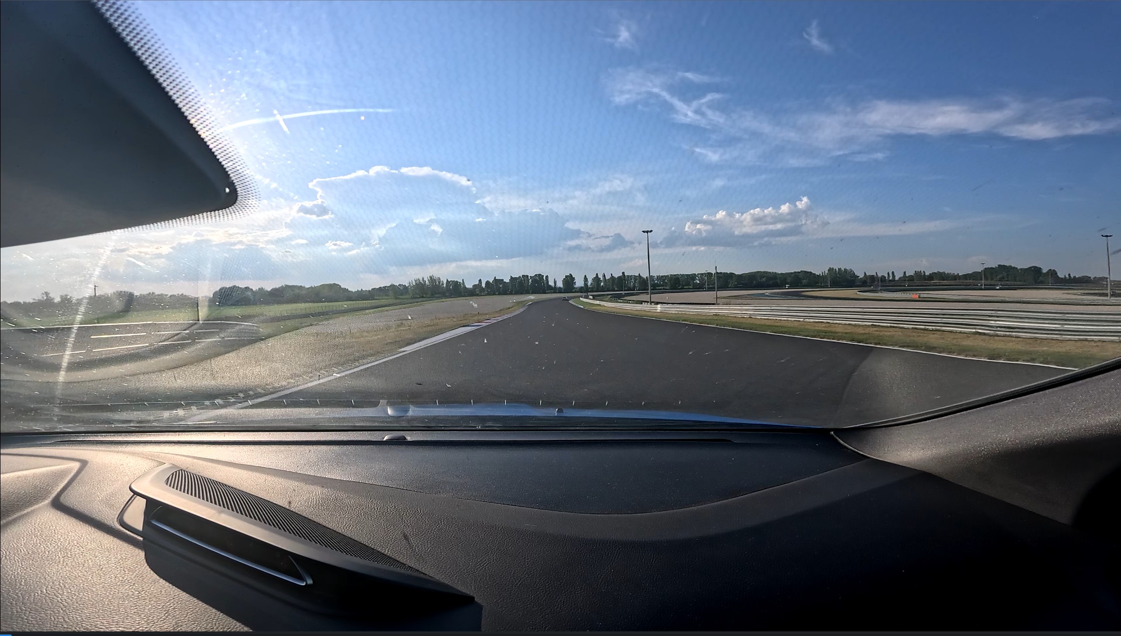 Raw onboard footage with no overlay